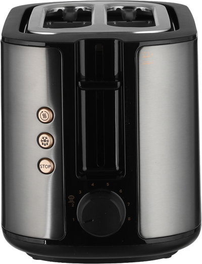 حماصة خبز فيليبس، 950 واط، شريحتين، 8 اعدادات، HD2650/31 - اسود product image 3