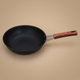 طاوة تيفال السيف غاليري، 24 سم، ياباني، عميق، بيد بني - أسود product image 1