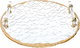 Al Saif Gallery Glass Serving Tray, 30x30x4 cm - Clear product image 1