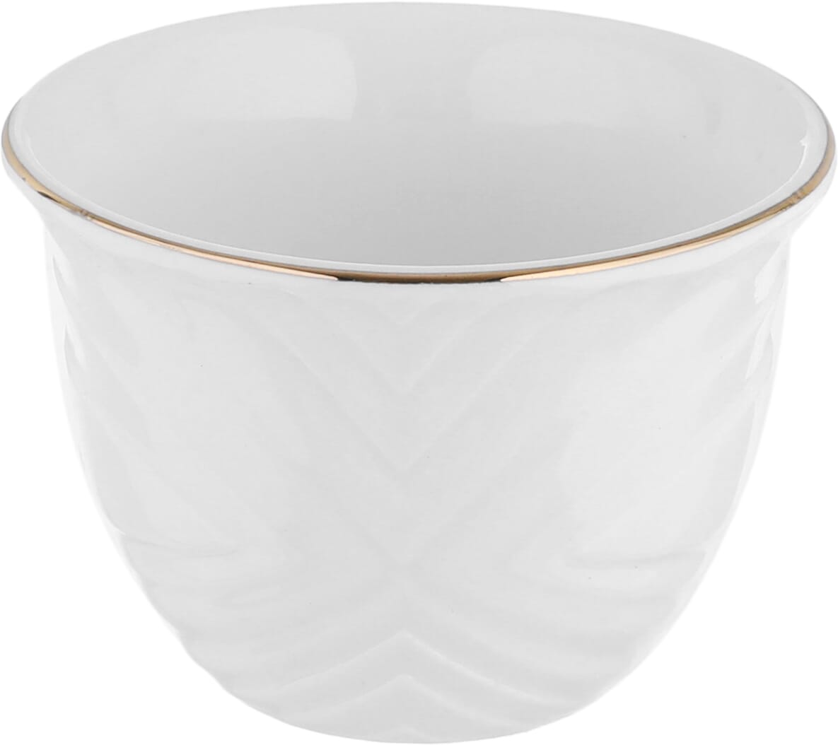 Al Saif Gallery porcelain coffee cup set, 12 pieces - white product image 2