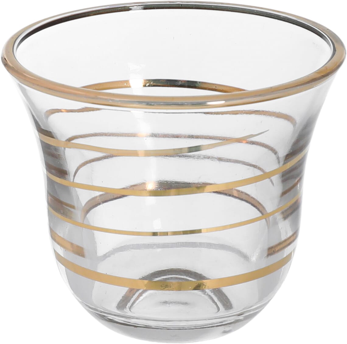 Al Saif Gallery glass tea coffee serving set, 50 pieces - transparent product image 4