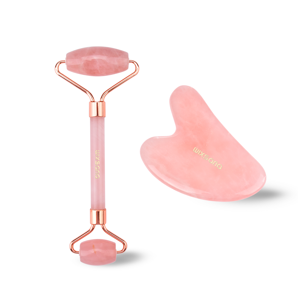 Wixana Jade Roller Skin Care Tool - Pink product image 1