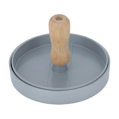 مكبس برجر استيل السيف غاليري، بيد خشبي - رمادي product image 2
