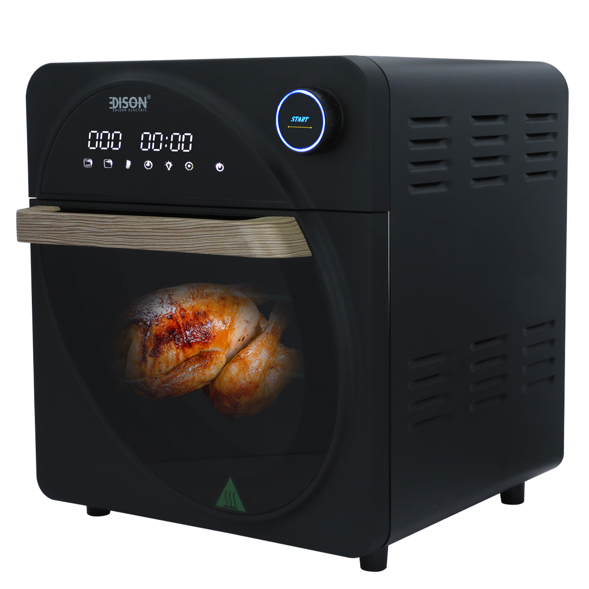 Edison Air Fryer, 1700 Watts, 14.5 Liters, 16 Functions - Black product image