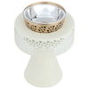 Al Saif Gallery steel incense burner, 12 x 12 x 19 cm - light beige product image 1