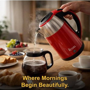 غلاية كهربائية رويال، 1500 واط، 1.8 لتر، RA-EK1864 - متعدد الالوان product image 2