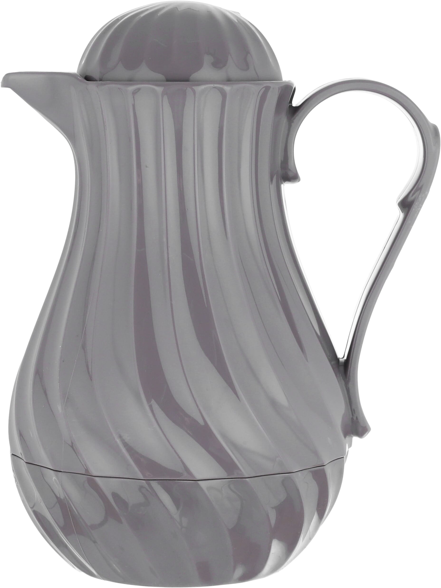 Rotpont thermos, 1 liter, glass inner container, plastic outer shell - dark grey product image