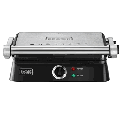 شواية كهربائية مزدوجة بلاك اند ديكر، 1400 واط، CG1400-B5 - اسود product image 9