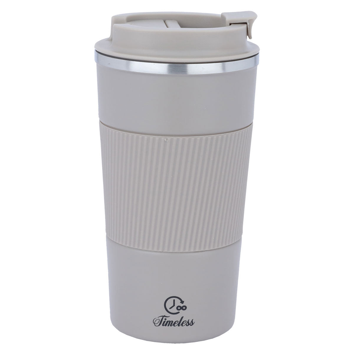 كوب حافظ للحرارة استيل تايملس، 500 مل - رمادي غامق product image 1