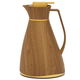 ترمس شيفون زجاج جلوري، 1 لتر - خشبي product image 1