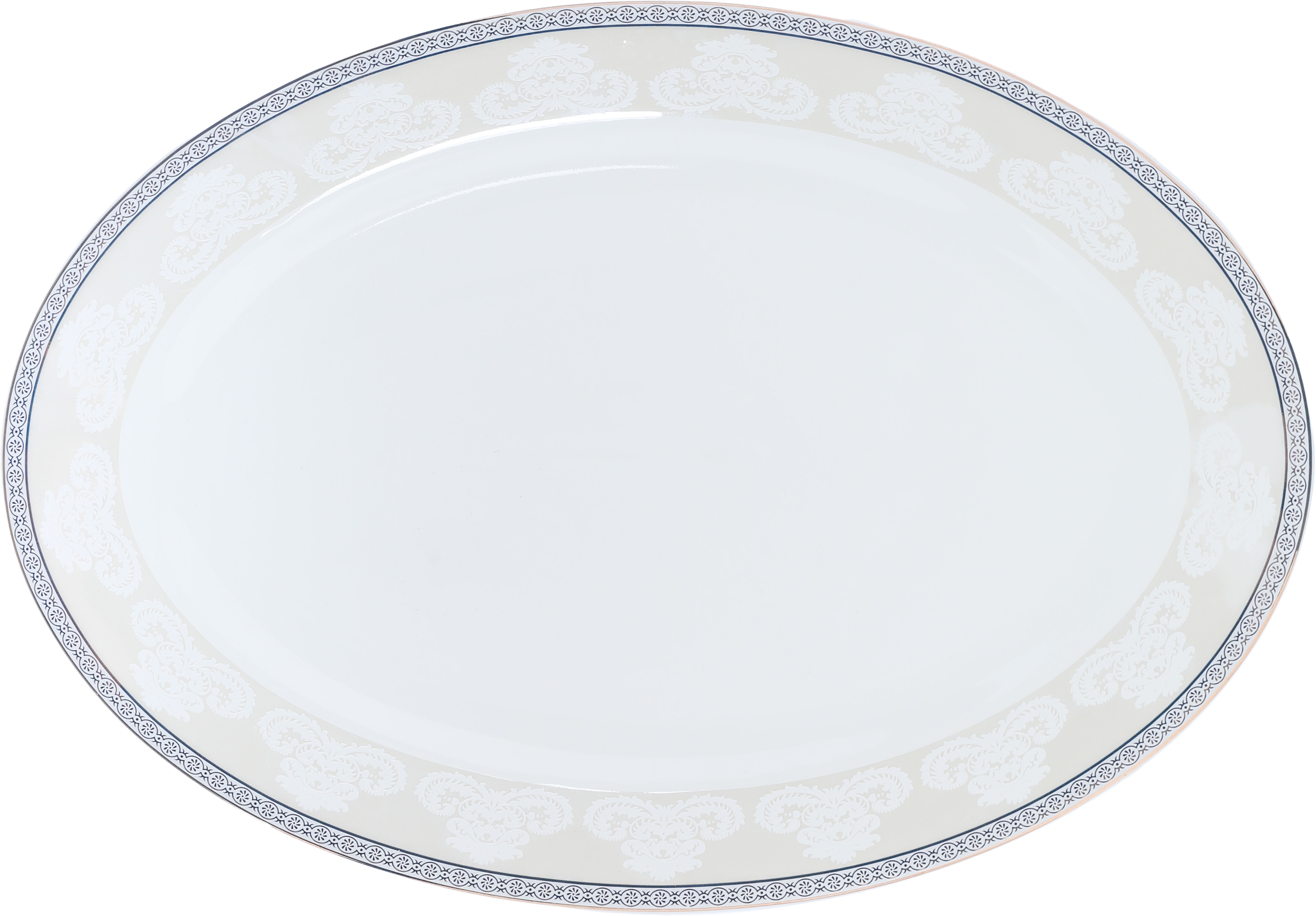 Dania Porcelain Dining Serving Set, 75 Pieces, Engraved - White product image 12