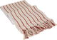 مفرش زينة قماش قطن منسوج، 32×180 سم - بيج أحمر product image 2
