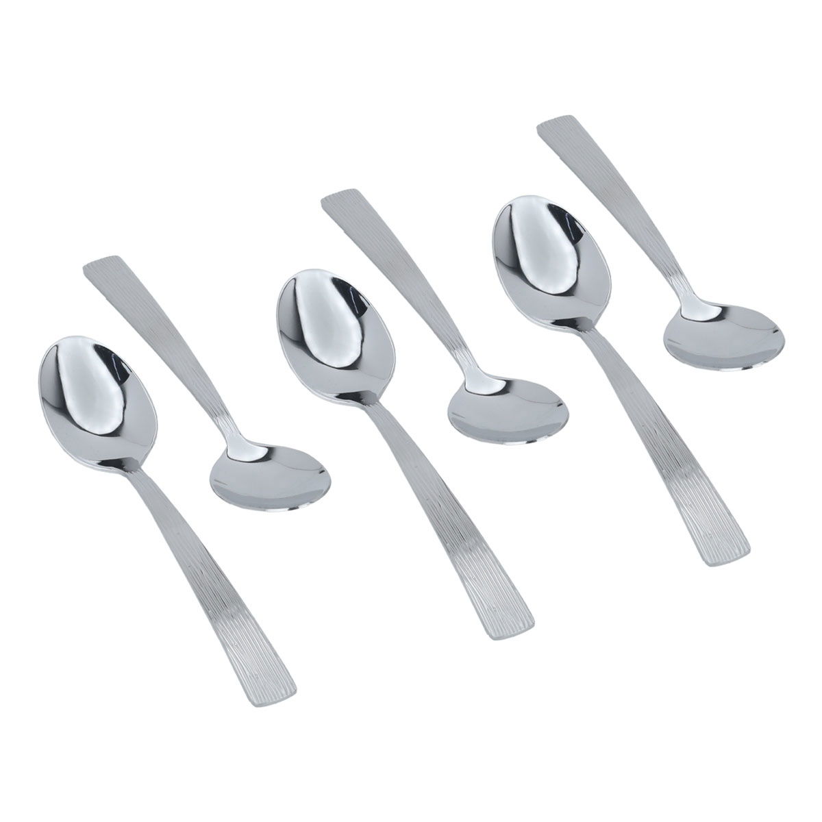 طقم ملاعق استيل السيف غاليري، 24 قطعة - فضي product image 5