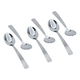 Al Saif Gallery steel spoon set, 24 pieces - silver product image 5
