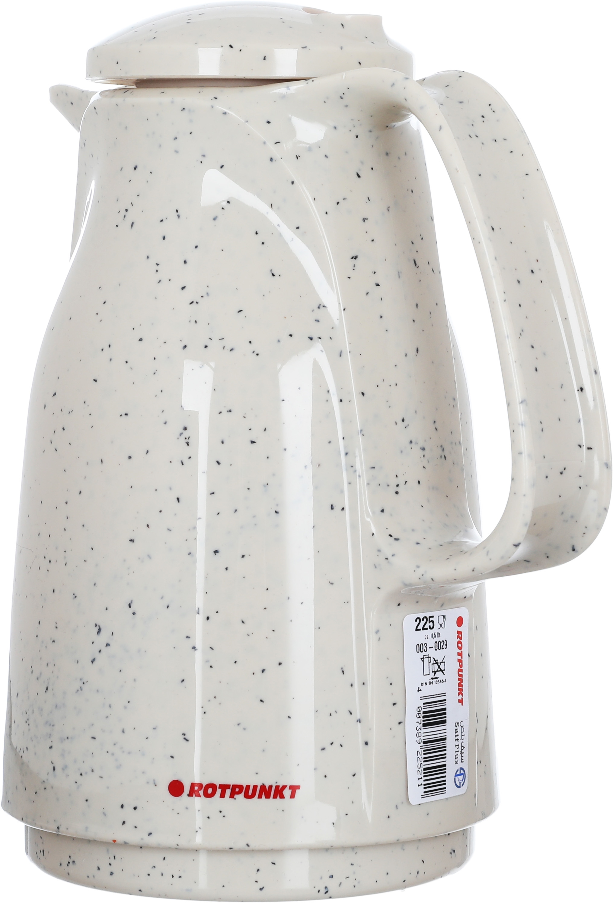 Rotpont thermos, 0.5 liters, glass inner container, plastic outer shell - beige product image 2