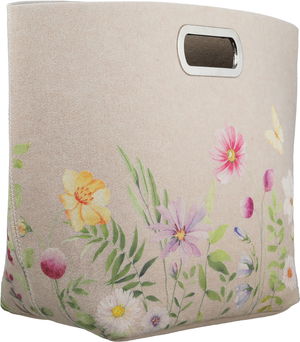 شنطة ترامس قماش السيف غاليري، 30x20x32 سم، نقش زهور - بيج product image 2