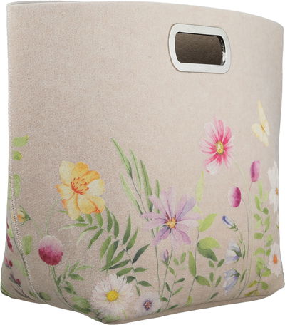 شنطة ترامس قماش السيف غاليري، 30x20x32 سم، نقش زهور - بيج product image 2