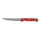 Al Saif Gallery steel knife set, 6 pieces, with wooden handle - red product image 2