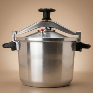Al Saif Gallery Alasuf Aluminum Pressure Cooker, 8L - Silver product image