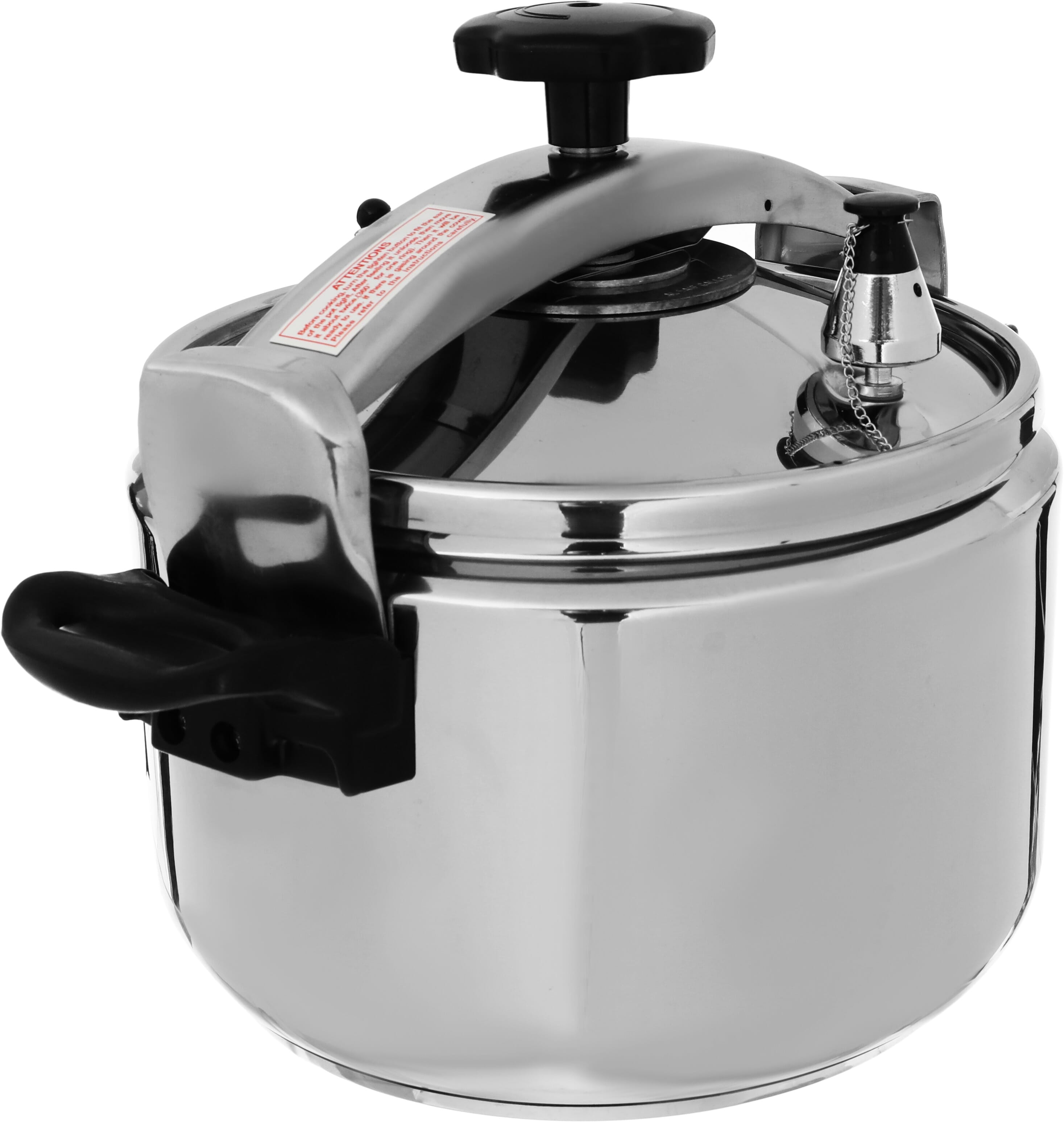 Steel Volcano Pressure Cooker, 11 Liter - Silver product image 2