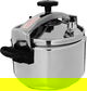 قدر ضغط استيل فولكانو، 11 لتر - فضي product image 2