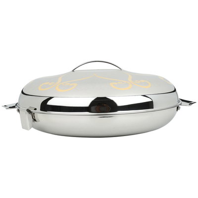 حافظة طعام استيل السيف غاليري الهنا، 42 سم - فضي product image 2