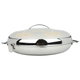 حافظة طعام استيل السيف غاليري الهنا، 42 سم - فضي product image 2