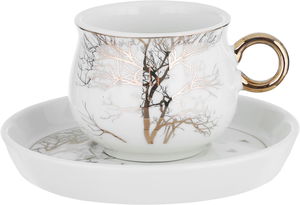 طقم فناجين قهوة تركي السيف غاليري، 12 قطعة - أبيض product image 2