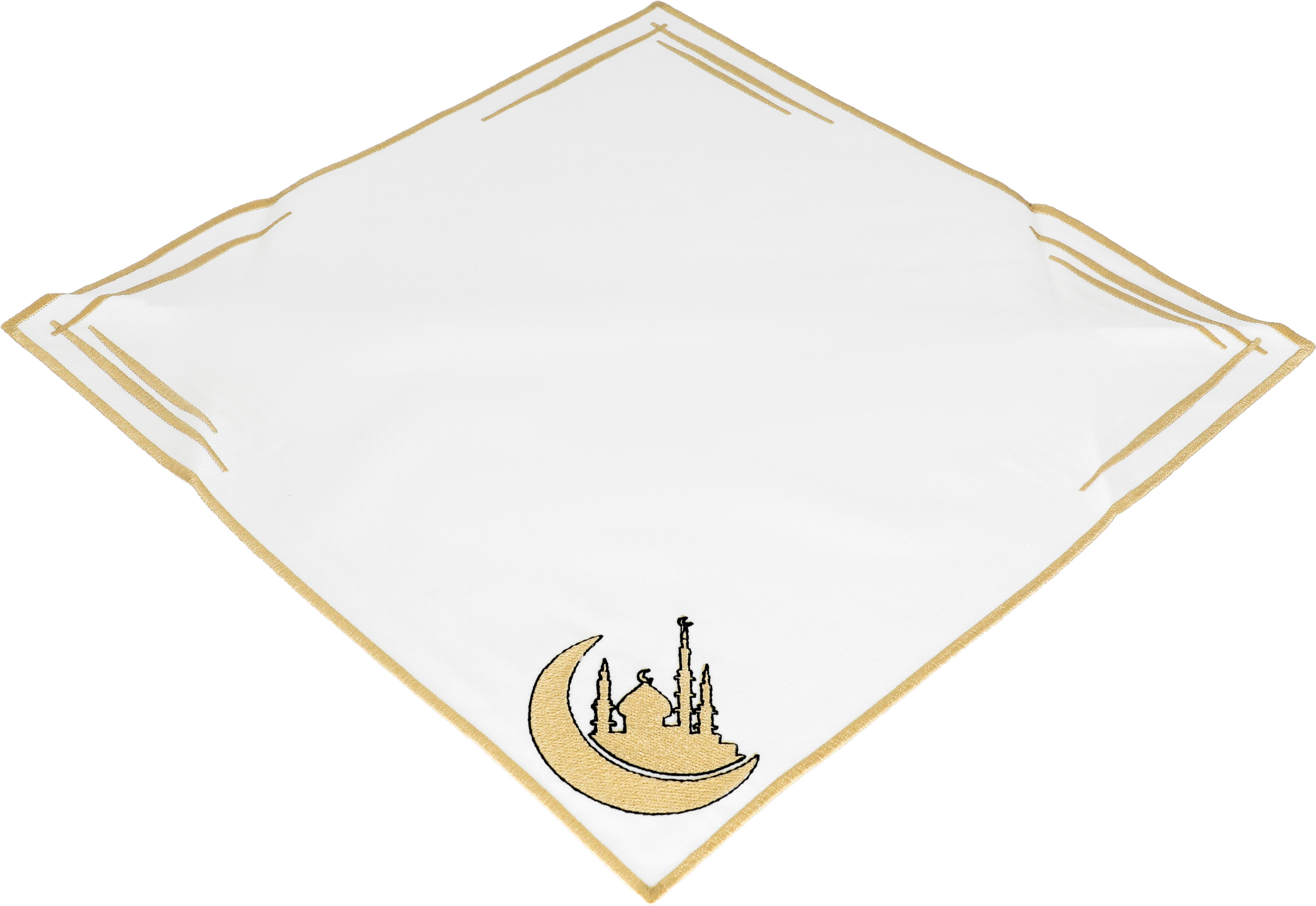 Bionic Finish Fabric Table Cloth Set, 3 Pieces - Beige product image