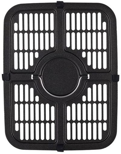 Winning Star ST-9693 Double Air Fryer, 6.5/3.5 Liter, 2500 Watts, Digital - Gray product image 3