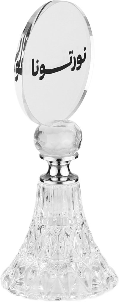 ستاند ترحيب نورتونا زجاج السيف غاليري، 6x6x14 سم - شفاف product image 2