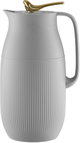 Al Saif Gallery Royal 6 thermos, 1.6 liters, glass inner container, plastic outer shell - light gray product image 2
