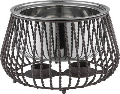 سخان طعام استيل السيف غاليري، 2 لتر، 2 شمعة، 25x25x31.5 سم - فضي product image 2