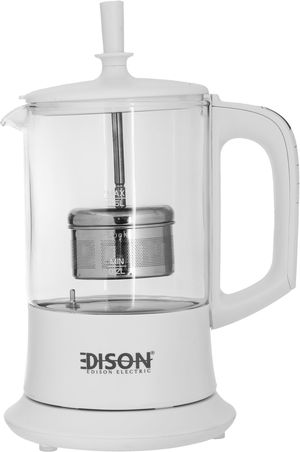 Edison Kettle And Tea Maker, Glass, 0.5L, 1100W - White product image