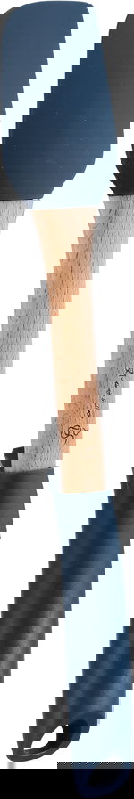 ملعقة تقليب طعام بلاستيك السيف غاليري، 31×5.5 سم، يد خشب - ازرق غامق خشبي product image 2