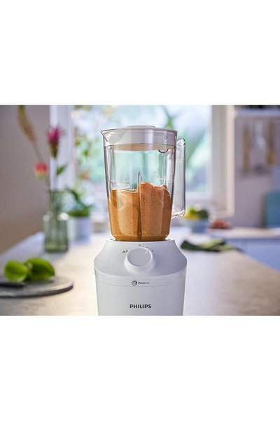خلاط كهربائي فليبس سيريس 3000، 600 واط، 2 لتر، نظام بروبليند، HR2191/30 - ابيض product image 4
