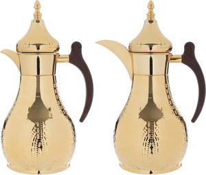 طقم ترامس هيلة استيل السيف غاليري، قطعتين، 1.2 /1.2لتر، حافظة داخلية زجاج - ذهبي product image 2