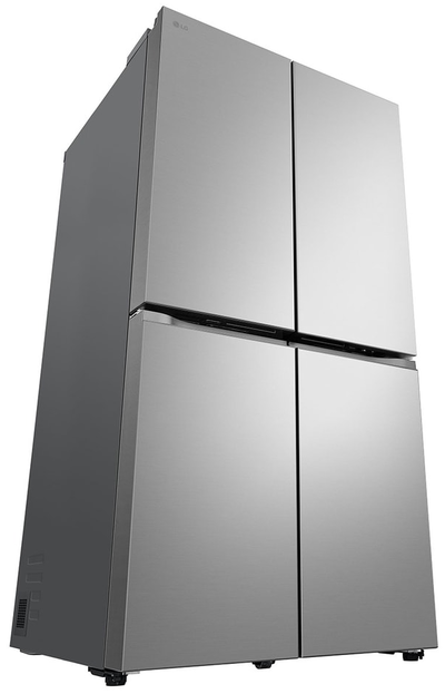 ثلاجة دولابي ال جي، 26.7 قدم، 756 لتر، 4 باب، انفرتر، واي فاي، LM334BBSLF - فضي product image 4
