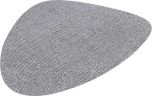 Al Saif Gallery Leather Tablecloth, 38x30 cm - Grey product image 2