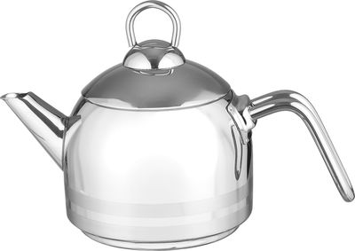 Korkmaz Dropa Turkish Samaro Double Stainless Steel Refrigerator, 0.9/2 Liter, 2 Pieces - Silver product image 5