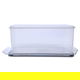 Al Saif Gallery Plastic Box Set, 5 Pieces, Clear Lid - Clear product image 3