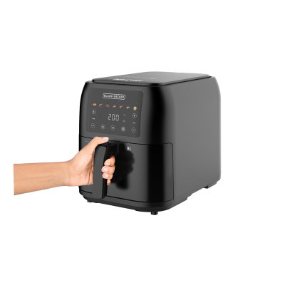 قلاية هوائية بلاك اند ديكر، 1700 واط، 8 لتر، 7 برامج، SAF80-B5 - اسود product image 10
