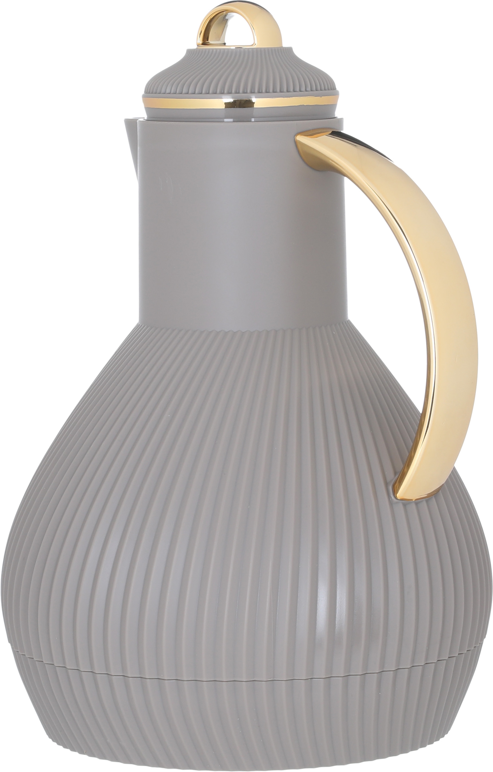 Al Saif Gallery Alia thermos, 1 liter, thermal glass inner shell, plastic outer shell - Cappuccino product image 2