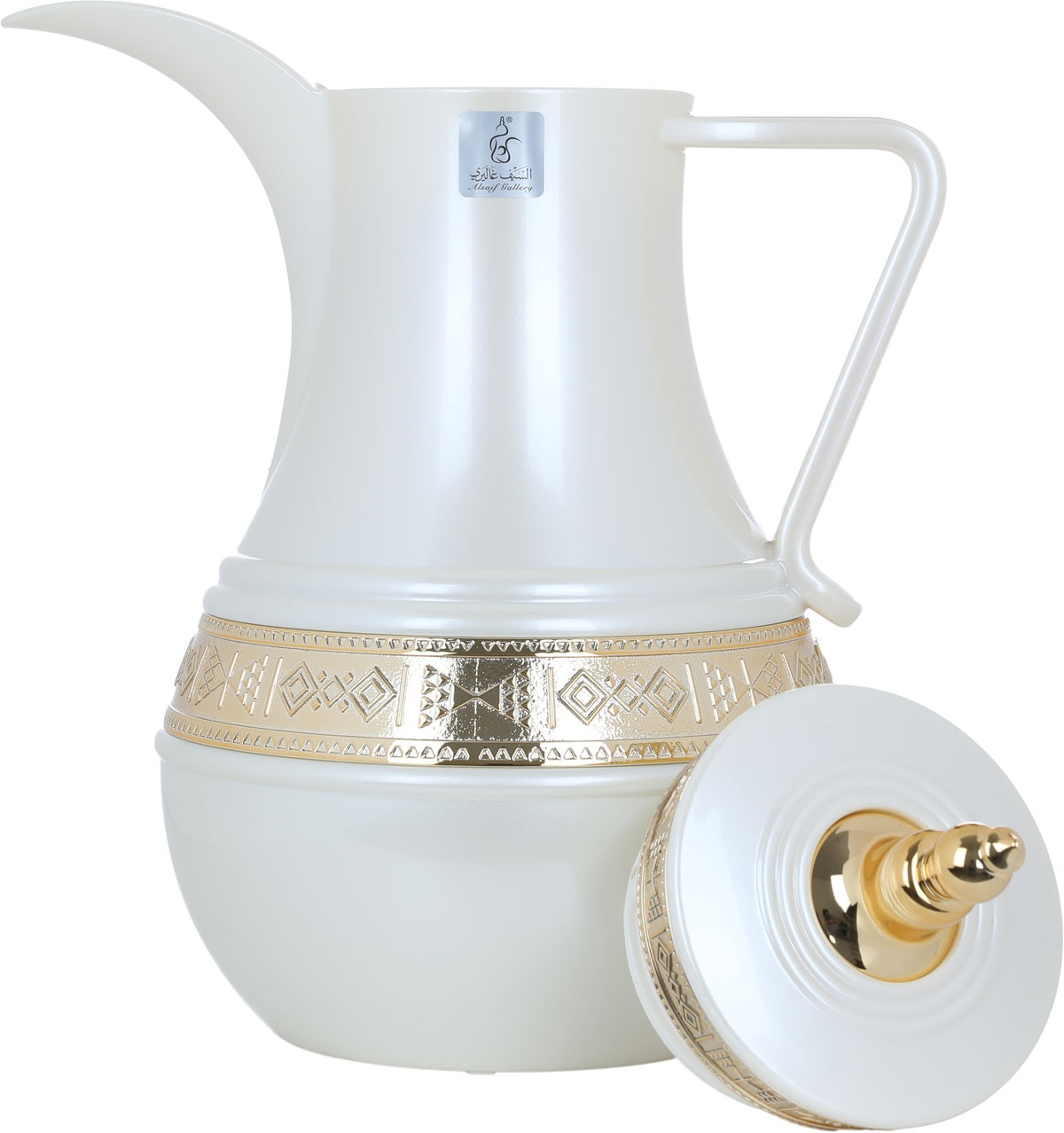 طقم ترامس أمل السيف غاليري، 1/1 لتر، 2 قطعة، حافظة داخلية زجاج حراري - لؤلؤي product image 5