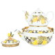 Alsaif GalleryAl Saif Gallery Steel Heritage Double Teapot, 1.25 Liters - Multi Color product image 1