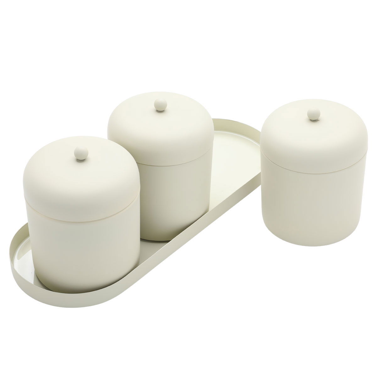 Al Saif Gallery steel box set, 34 x 17 x 15 cm, with topper, 4 pieces - beige product image 3