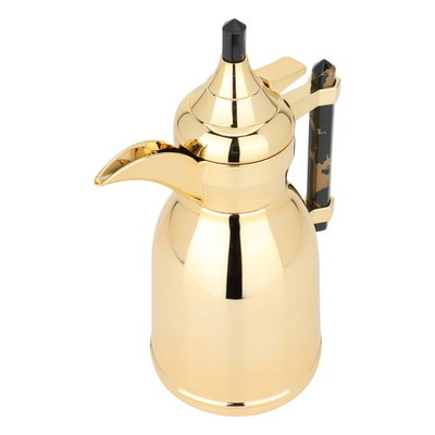 Dallah SteelAl Saif Gallery Shahd, 0.6 liters - Gold black product image 2