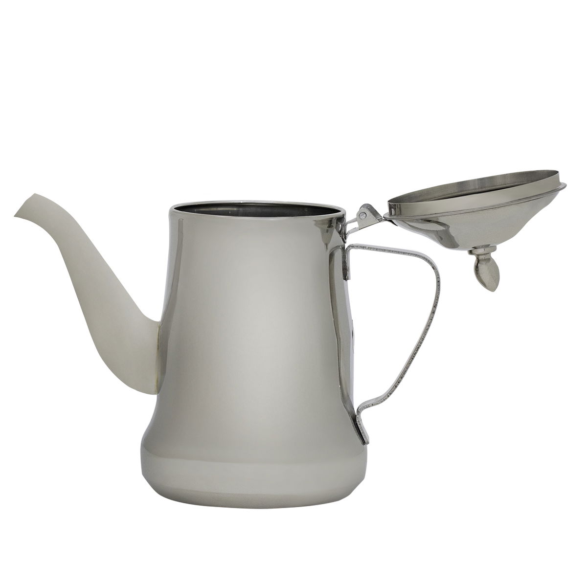 Maog Saif Steel Bucket, 1.20 Liter, Long Mouth - Silver product image 2