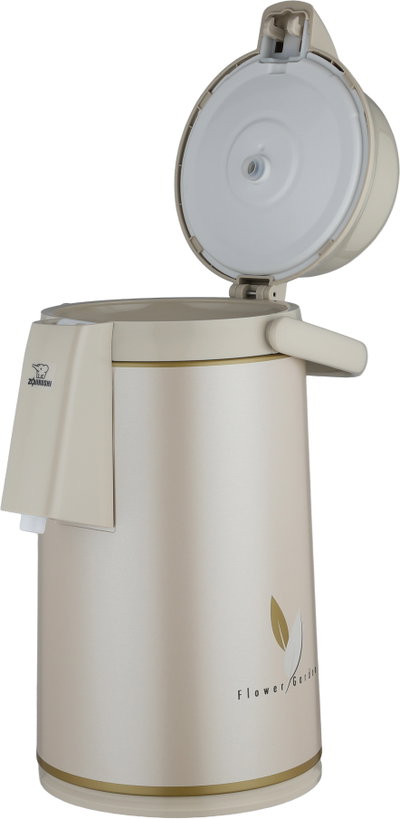 Zogershi Abu Feel Japanese Thermos, 3 Liters, Glass Inner Container, Stainless Steel Outer Body, Push Button, Safety Lock, 360 Degrees - Beige product image 4