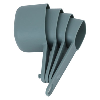 Al Saif Gallery Plastic Measuring Cups Set, 4 Pieces - Green product image 3